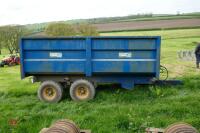 1996 WARWICK 8T TWIN AXLE GRAIN TRAILER - 2