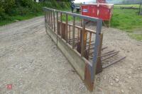 15' HEAVY DUTY CATTLE FEED BARRIER - 5