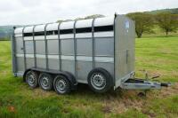 2012 IFOR WILLIAMS 14' LIVESTOCK TRAILER - 2