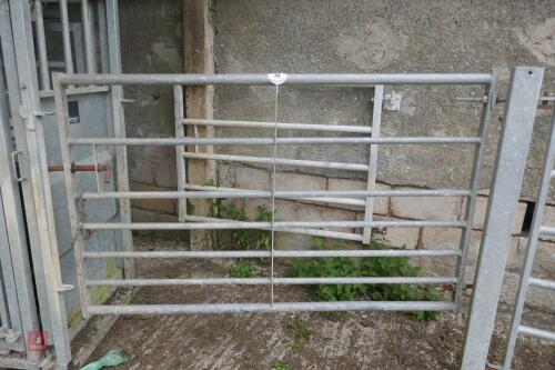 6' GALVANISED YARD GATE