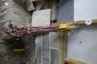 21 METAL ELECTRIC FENCE STAKES - 5