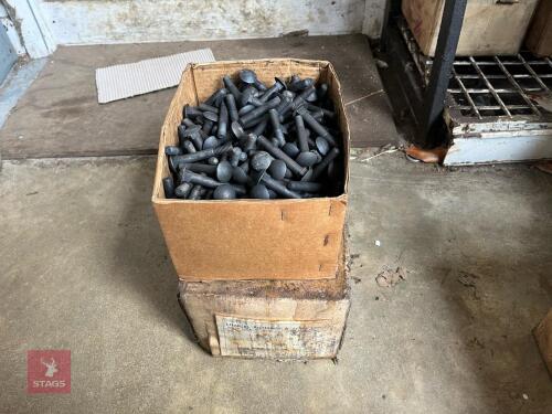 600 2 1/2'' CUP SQ BOLTS
