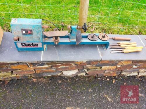 CLARK WOOD LATHE
