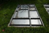 GALVANISED SLIDING WORKSHOP DOOR - 5