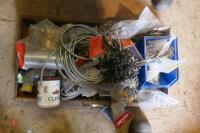 LARGE BOX OF WORKSHOP CONSUMABLES - 7