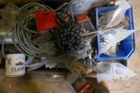 LARGE BOX OF WORKSHOP CONSUMABLES - 9