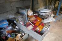 LARGE TUB OF TRAILER SPARES - 3