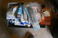 BOX OF CAR SPARES - 2