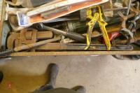 TRAY OF WORKSHOP TOOLS - 2