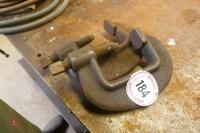 2 LARGE G CLAMPS - 4