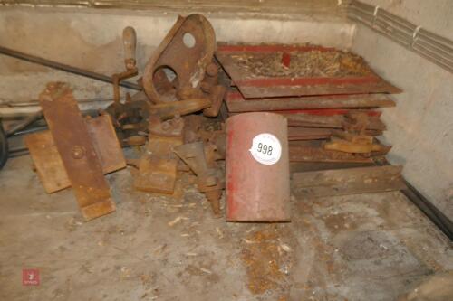 METAL ANGLE IRON, SHEETS & MISCELLANEOUS
