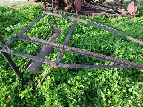 VINTAGE STEEL HORSE DRAWN ROLLER