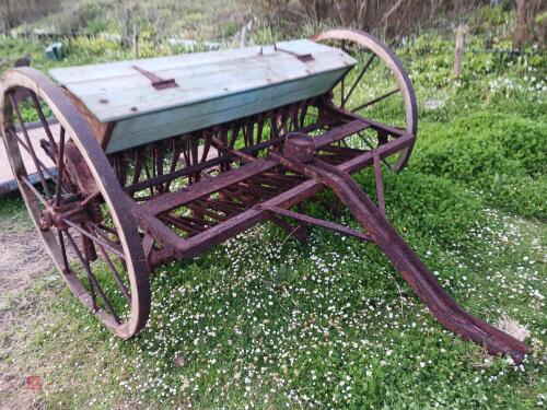 W BRENTON LTD VINTAGE SEED DRILL