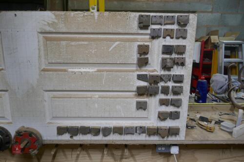 73 PAIRS OF MOULDING CUTTERS