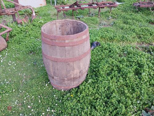 WOODEN BARREL