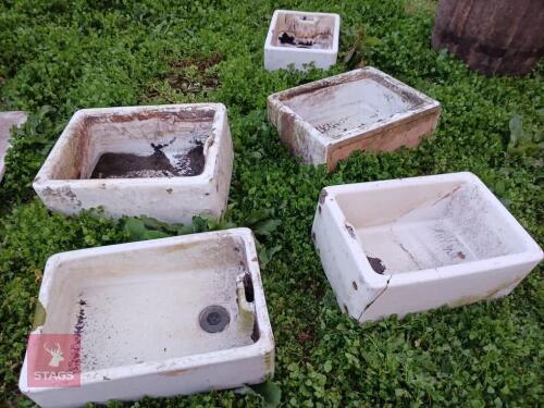 5 BELFAST SINKS