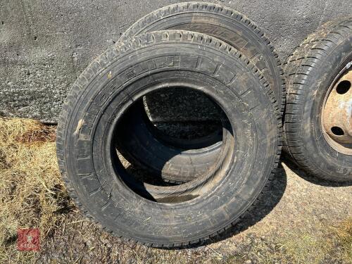 2 MICHELIN 215/75 R16C WHEELS