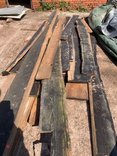RECLAIMED BLACK PAINTED BARN CLADDING
