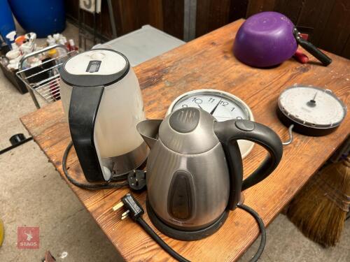 2 ELECTRIC KETTLES