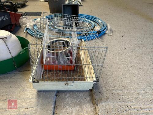 2 PET CAGES AND ACCESSORIES