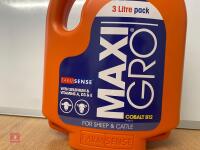 3LTR BOTTLE OF MAXI GRO COBALT B12 DRENCH - 5