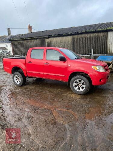 2008 TOYOTA HILUX DIESEL PICK-UP