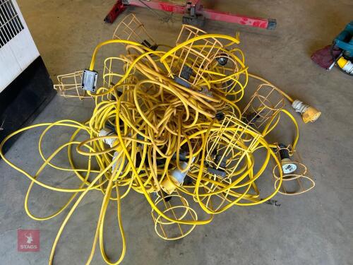 LARGE QTY OF 110V TRAIL LIGHTING