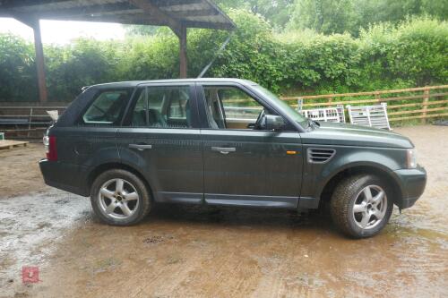 2005 RANGE ROVER 2.7L TDV6 SPORT SE