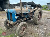 1960 FORDSON MAJOR 2WD TRACTOR (S/R)