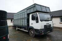 2002 MAN 22' LIVESTOCK LORRY - 2