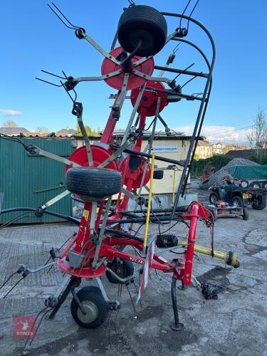 2012 FELLA WREKE 6 ROTOR TEDDER