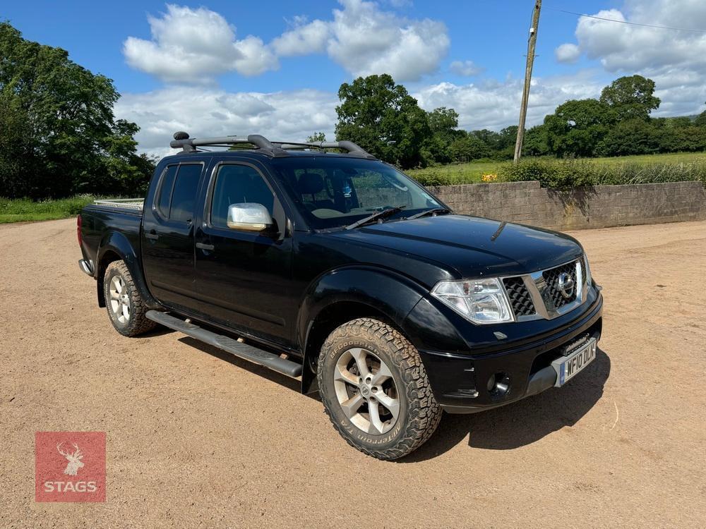 2010 NISSA NAVARA 4WD PICK UP (S/R)