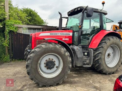 2005 MASSEY FERGUSON 6480 TRACTOR