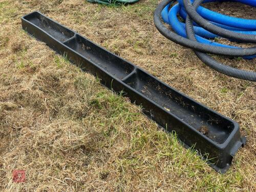 BLIBY PLASTICS 7' FEED TROUGH (10)