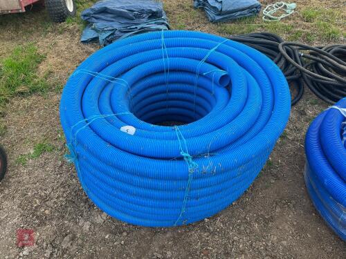 LARGE ROLL OF 3'' PERFORATED PIPE (5)