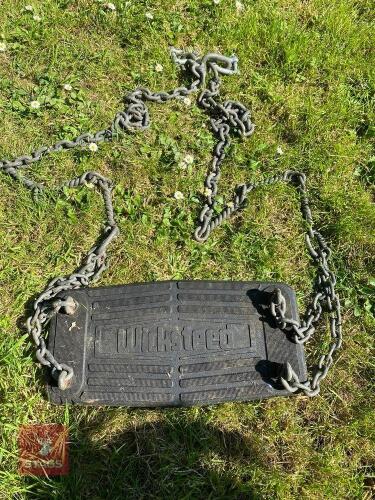 STRONG GARDEN SWING/RUBBER SEAT