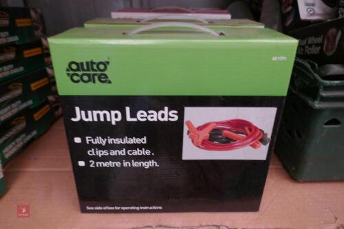 2 BOXES OF AUTOCARE JUMP LEADS
