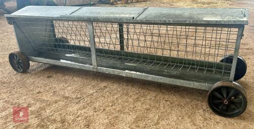 1 GALVANISED 8' SHEEP HAYRACK