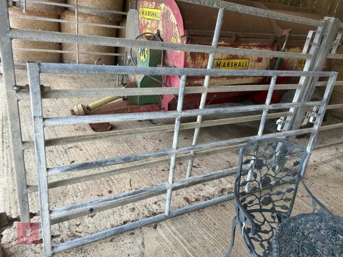 2.8M HD GALVANISED YARD GATE