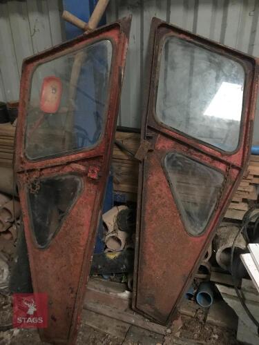 PAIR OF TRACTOR DOORS