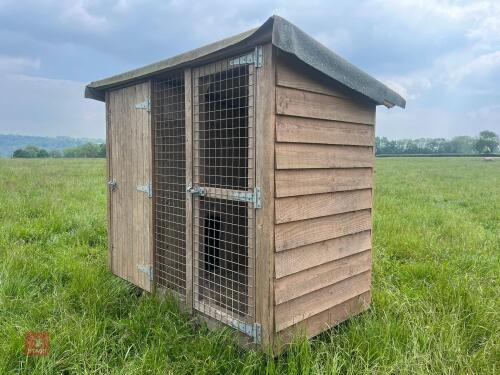 LARGE DUAL SIDED DOG KENNEL
