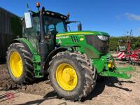 2019 JOHN DEERE 6145R 4WD TRACTOR - 2