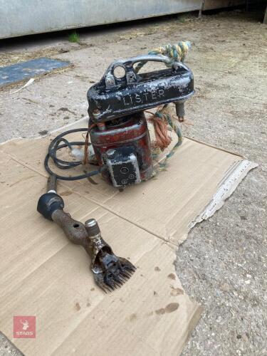 LISTER SHEARING MACHINE & HAND PIECE
