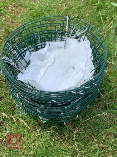 6 X BRAND NEW HANGING BASKETS 14''