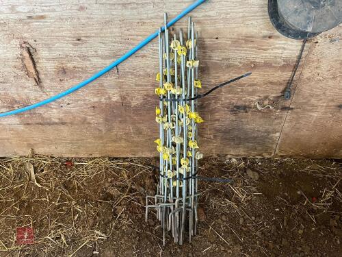 20 GALVANISED RAPPA FENCING STAKES (1)