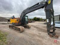 2016 VOLVO EC140 EL 14T EXCAVATOR