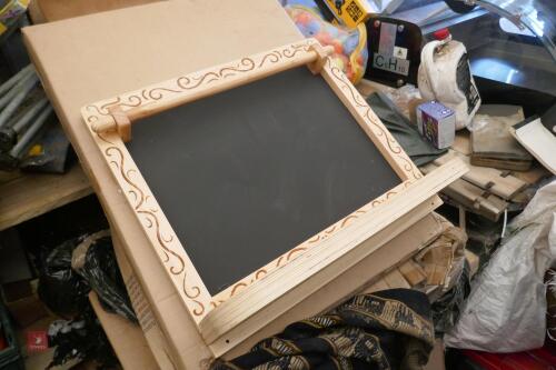 2 CHALKBOARD & FRAME