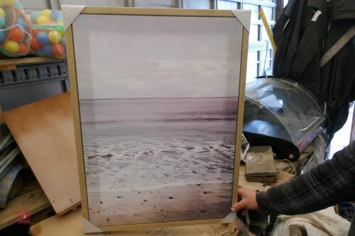 5 SEASCAPE CANVAS & FRAME