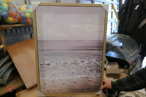 5 SEASCAPE CANVAS & FRAME