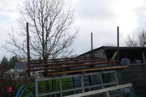 LARGE STILLAGE FOR HERRAS FENCING PANEL